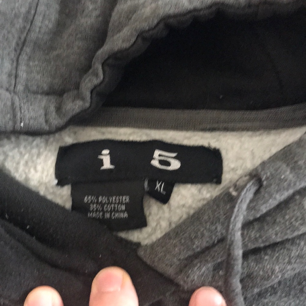 COPY - MENS XL GREY HOODIE